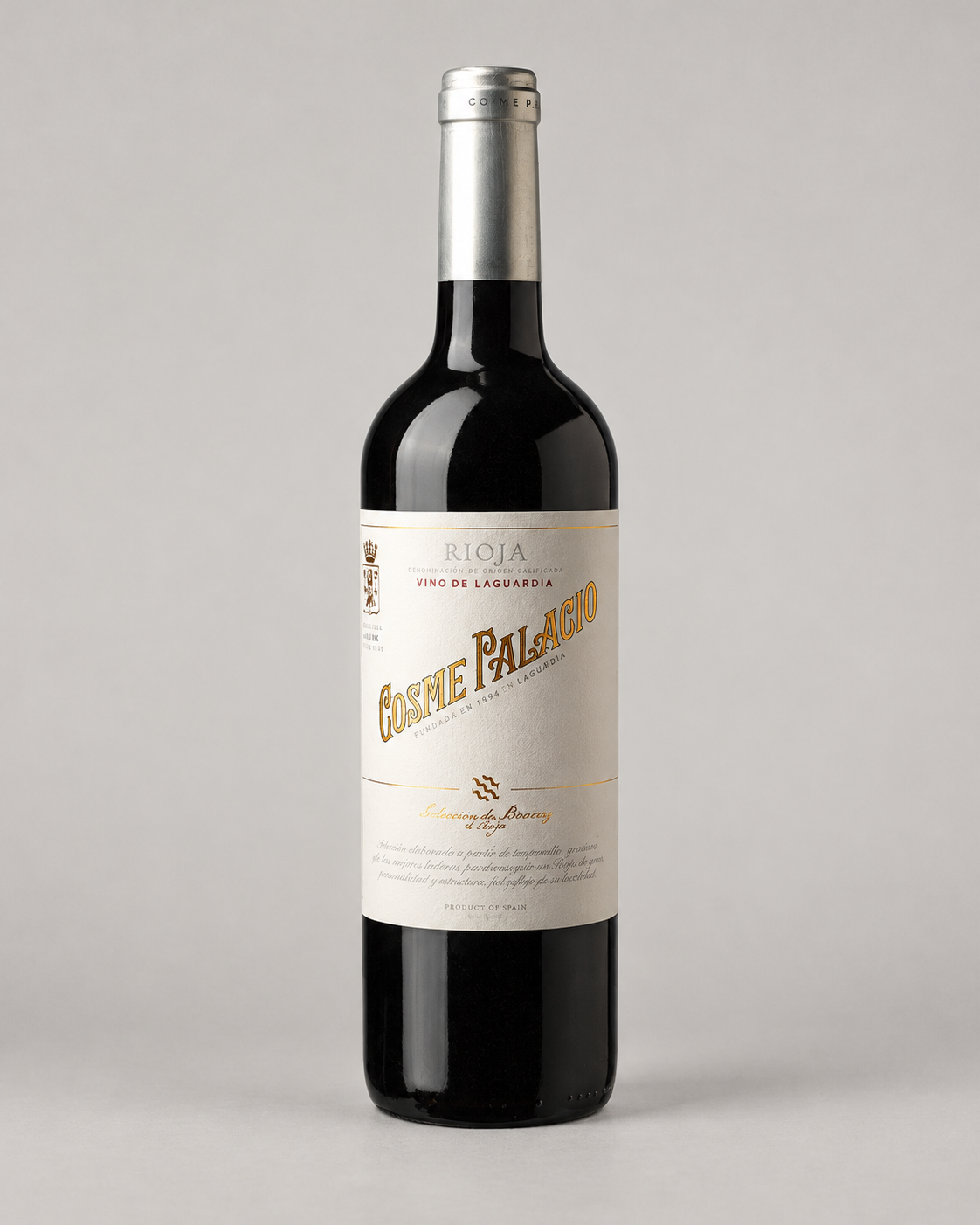 Cosme Palacio Vino de Laguardia Rioja Crianza 2018